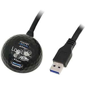 LogiLink CU0035 USB-kabel, USB 3.0 met docking station, 1, 50m
