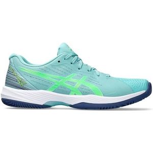 ASICS Solution Swift FF Padel, herensneakers, 42 EU, Teal Tint/ELECTRIC LIME, 42 EU