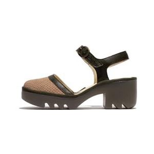 Fly London Teyo583fly damessandalen, Taupe kaki, 39 EU