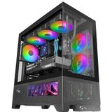 Mars Gaming - MC-LCDX - Gaming Behuizing - Met IPS Scherm 9,16 inch - Full Mesh