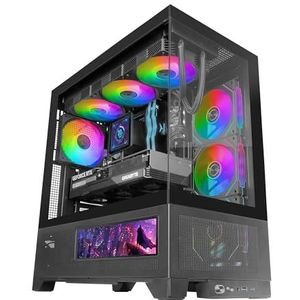 Mars Gaming - MC-LCDX - Gaming Behuizing - Met IPS Scherm 9,16 inch - Full Mesh