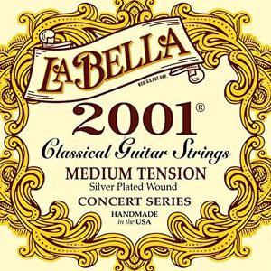 La Bella Classic 2001 MT, snaren voor klassieke gitaar, medium tension