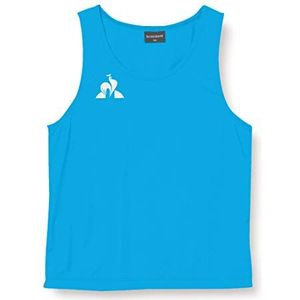 Le coq Sportif Training Chasuble T-shirt voor kinderen, neonblauw, 8 A