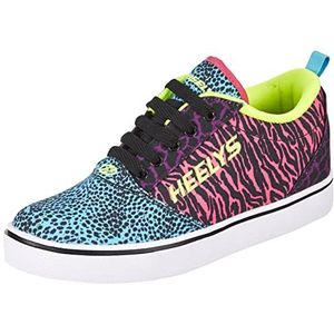 Heelys PRO 20 (HE100895) Schoen met wieltjes, zwart/Multi Animal Print, 4 UK