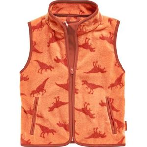 Playshoes Uniseks kindervest Dinos fleece, oker, 116, oker
