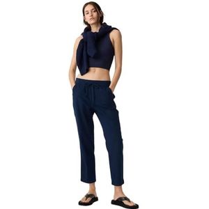 Gap V-Easy Broek voor dames Solid, Echte Indigo, L