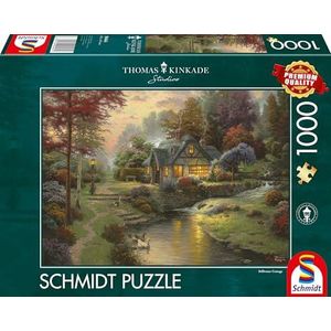 Schmidt Legpuzzel Stillwater Cottage Karton 1000 Stukjes