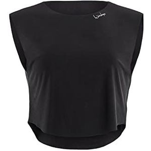 WINSHAPE Aet115ls yoga-shirt voor dames, licht en zacht cropped top voor dames