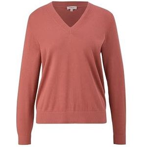 s.Oliver Sales GmbH & Co. KG/s.Oliver Damestrui met V-hals en V-hals, oranje, 34