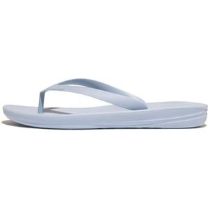 Fitflop IQ-sandalen voor heren, ergonomische flip-flops, strand- en zwembadschoenen, Skywash Blauw, 43 EU