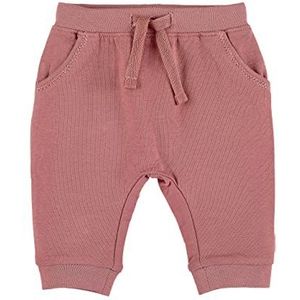 Sterntaler Sweatbroek voor babymeisjes met omslag voor kleine kinderen, lichtrood, 62 cm
