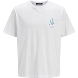 Jack & Jones Jprblaapoh Graphic Tee, wit (bright white), M