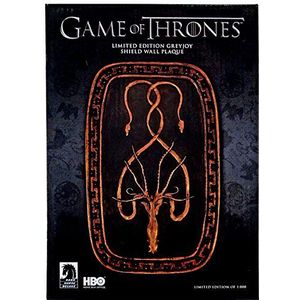 Dark Horse Deluxe Greyjoy embleem huis muurschild 24,5 Hbo Game of Thrones veelkleurig (DKHHBO28110)
