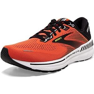 Brooks Adrenaline Gts 22 Hardloopschoen heren,Orange Black White,46 EU