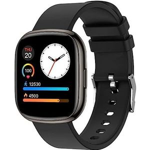 Smartwatch Cool Nordic siliconen zwart (gezondheid, sport, slaap, camera)