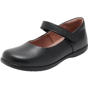 Geox J Naimara Girl A, platte ballerina's voor meisjes, Zwart, 33 EU