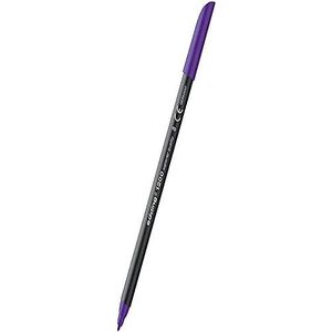 edding 1200 viltstift fijn - violet (paars) - 1 stift - ronde punt 1 mm - viltpunt voor tekenen en schrijven - voor school of mandala