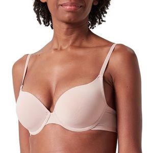 Koton Dames Lacy Underwired Padded Verstelbare Strappy Bra BH, Nude (912), 85C