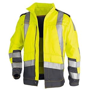 KÜBLER Workwear Kübler Safety X Werkjas voor heren, gemêleerd weefsel, waarschuwingsgeel, maat 102