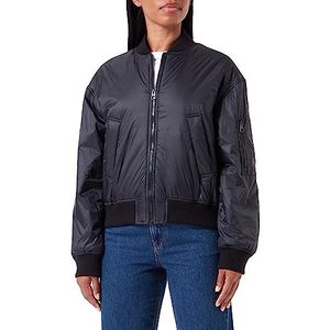 Marc O'Polo Dames 307085170133_990_40 WOVEN Outdoor JACKETS, zwart, 40 EU, zwart, 40