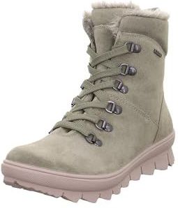 Legero - Veterlaarsjes - Lichtgroen - Suède - Warm Gevoerd