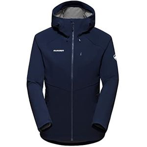 Mammut Ultimate Comfort SO jack met capuchon dames marine S