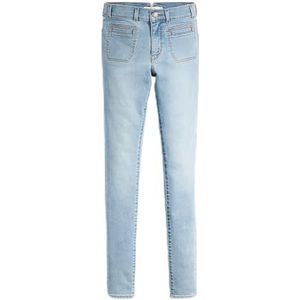 Levi's 312 High Waist Skinny Jeans Light Blue Denim