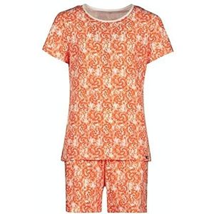 Skiny Nachtpyjama voor meisjes, oranje batik, regular, oranje batik, Eén maat