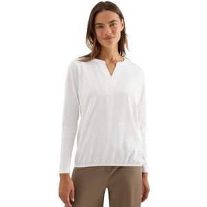 CECIL Shirt in tunieklook Vanilla White XXL