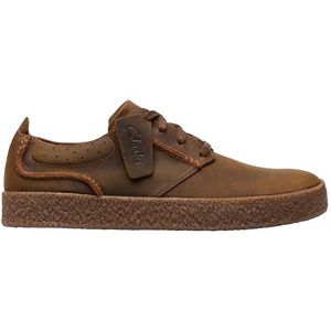 Clarks - Streethill Lace - Sneakers - Leren Bovenwerk