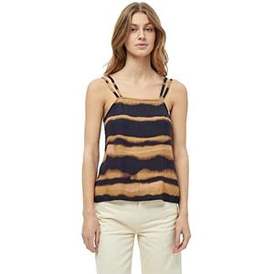 Minus Gavia Top 2, zongebakken bruine print, 14, Zon gebakken bruine print, 40