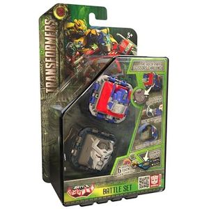 Battle Cubes Transformers Battle Cube - Optimus Prime Vs Scourge, set van 2 stuks - Gevechtsset
