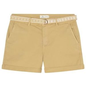 SPRINGFIELD chino shorts voor dames, Gele print, 32 NL