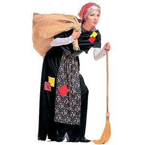 Widmann - Kostuum met driekoningskracht, schort, sjaal, hoofddoek, carnaval, Halloween