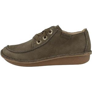 Clarks dames Funny Dream Oxford, dark olive, 38 EU