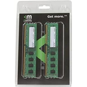 Mushkin Essentials PC3-12800 werkgeheugen 8GB (1600 MHz, 240-polig, 2x 4GB) DDR3-RAM Kit