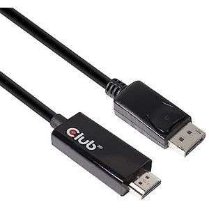 Club3D CAC-1082 DisplayPort-kabel DisplayPort / HDMI Adapterkabel DisplayPort-stekke