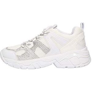 Guess FL5RLI damessneakers van kunstleer, Wit, 41 EU