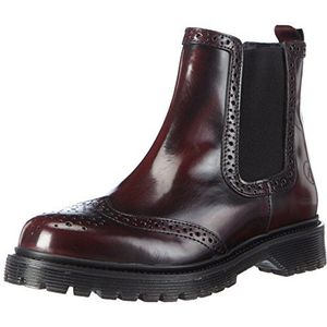 Bronx Brifka-Chunkyx Chelsea Boots voor dames, Rood 34 Bordeaux, 38 EU