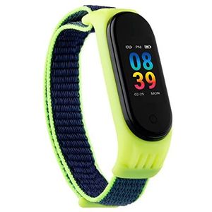 257 TWENTYFIVESEVEN FT100 fitness tracker, stappenteller, horloge met hartslagmeter en druk, sportmodus, iOS en Android, Standaard,Groen