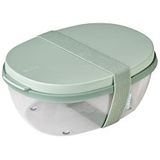 Mepal - Ellipse lunchbox - 1425 ml - Saladebox - Nordic sage