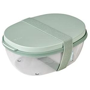 Mepal - Ellipse lunchbox - 1425 ml - Saladebox - Nordic sage