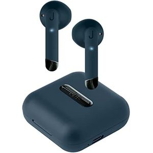 Sbs Jaz Hoox True Wireless Stereo Blauw, Tws Draadloos laadstation, 400 mAh, tot 4 uur muziek en oproepen, Mono-functie met Dual Leader technologie