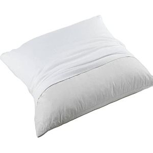 Douceur d'Intérieur hoofdkussenbescherming, molton, effen, 65 x 65 cm (1640746), wit