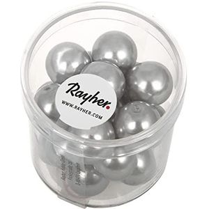 Rayher 14404561 Renaissance glazen waxparels, 12 mm Ã ✮, doos 21 stuks, s