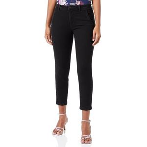 Sisley Shorts voor dames, Zwarte Denim 800, 48