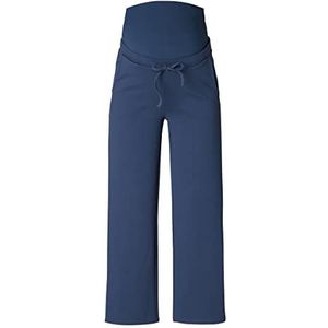 ESPRIT Maternity Damesbroek Gebreide Over The Belly Broek, Donkerblauw-405, M