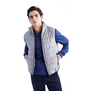 DeFacto Vest voor heren - DeFacto herenvesten (LT.Grey, M), Lt.grey, M