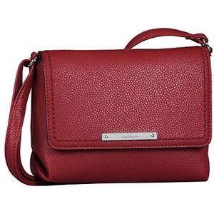 Tom Tailor and Denim Tom Tailor Bags Dames Lou Schoudertas, Rood, rood, Small