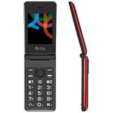 Qubo X-28 Mobiele Telefoon - Rood - Dual SIM - Met Klep